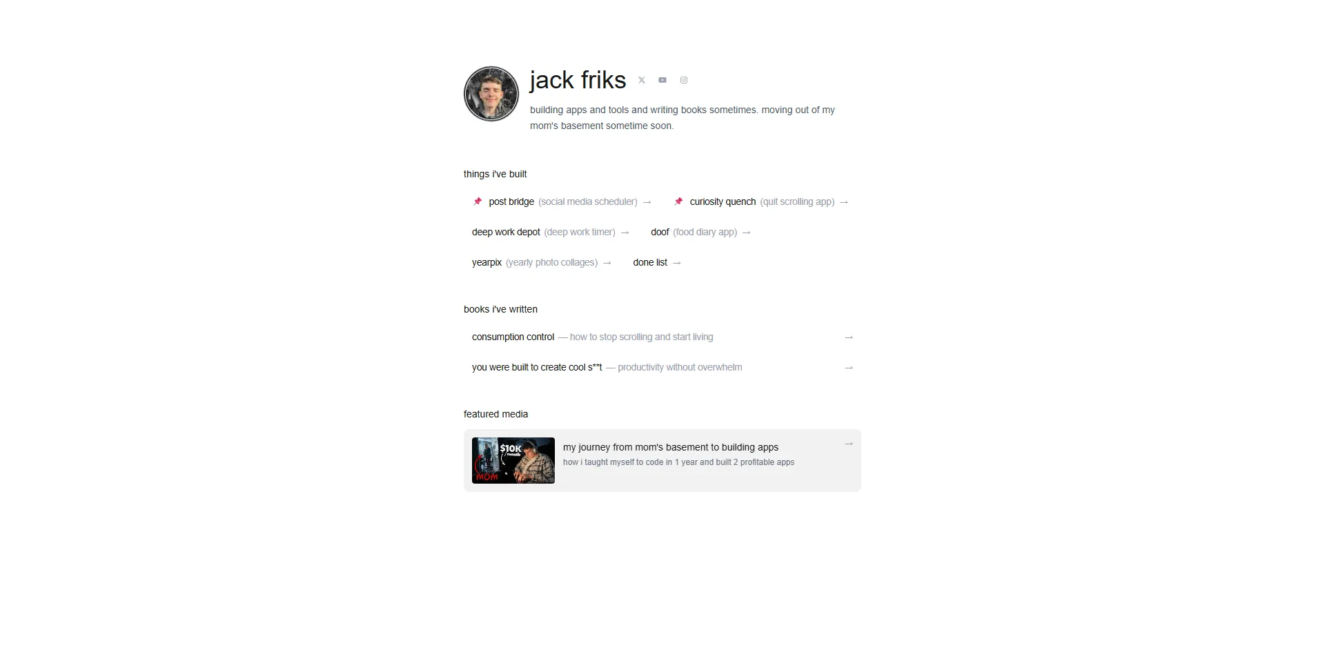 Jack Friks screenshot 1